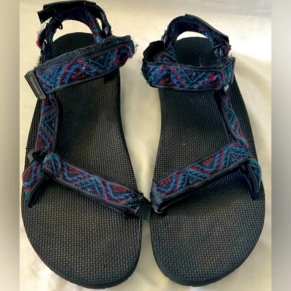 Teva Hiking Outdoor men's Sandals Blue/Black Size US 12